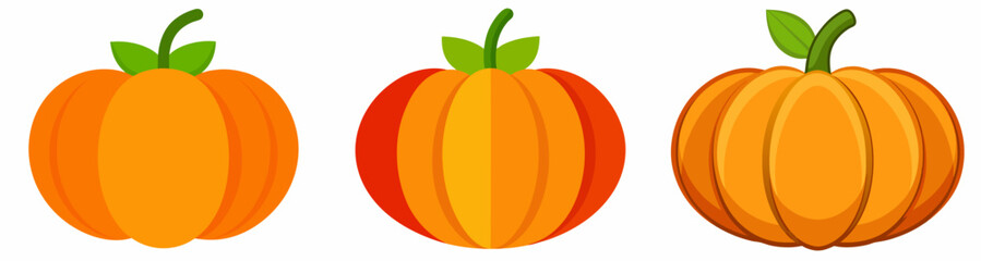 pumpkin clipart icon design