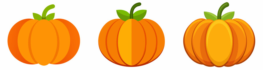 pumpkin clipart icon design