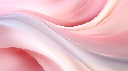 Abstract pink silk background with soft flowing waves and elegant texture