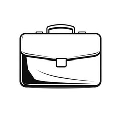 vector briefcase icon PNG and JPEG with transparent background