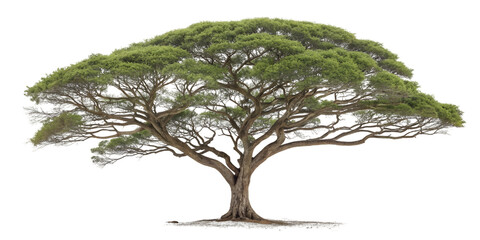 tree isolated on white background, AI Generative