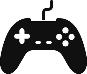 video game controller icon isolated