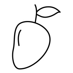 fruit icon vector