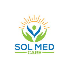 Clean and modern healthcare logo design, perfect for hospitals, clinics, and wellness centers. Features medical icons and soothing colors to convey trust, care, and professional service.
