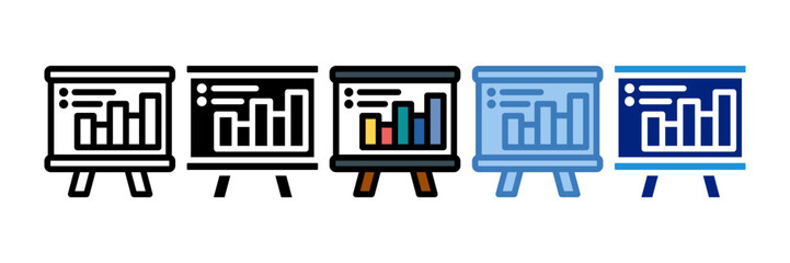 Presentation Icon Element For Design