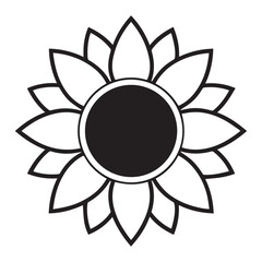 a delicate orange blossom icon with white petals a