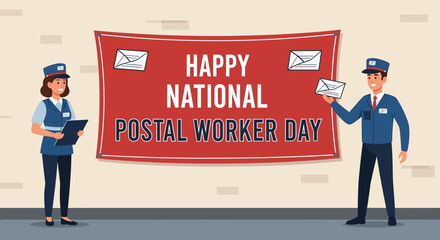 Happy National Postal Worker Day Celebrating Our Mail Carriers