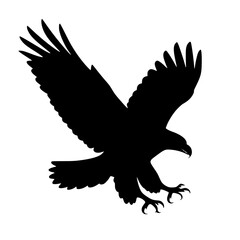 eagle vector illustration,eagle in flight,eagle in the form