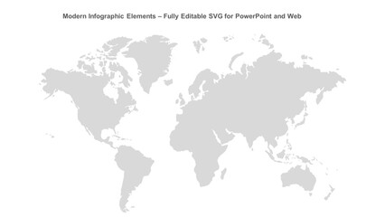 Modern Infographic Elements – Fully Editable SVG for PowerPoint, Web, Illustrator, and most vector-based applications. Ideal for presentations, infographics, and business slide designs.