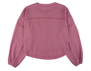 pink knitted sweater