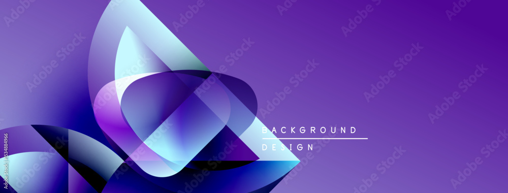 Poster abstract purple design features flowing shapes, gradients. modern background ideal for digital proje