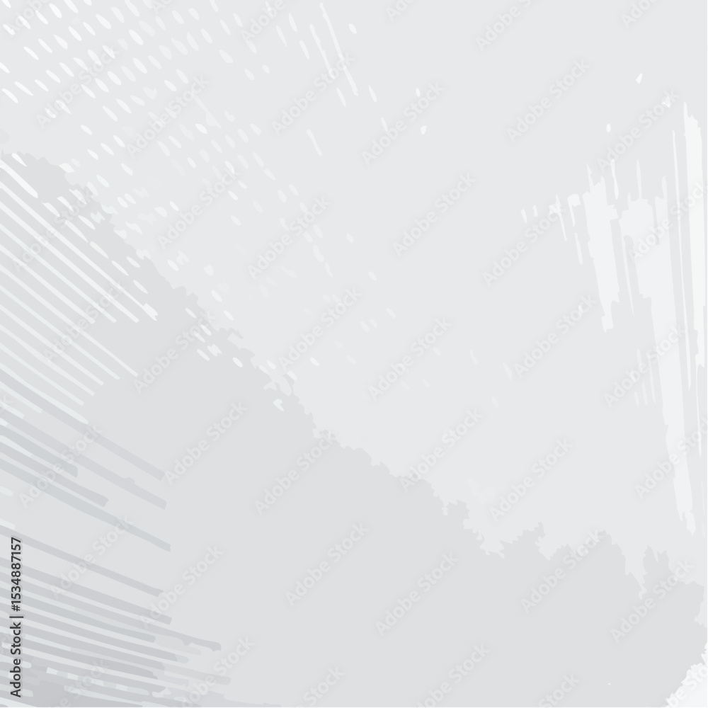 Poster Abstract gray background with brush strokes and lines creating a textured effect