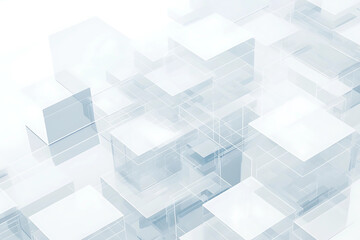 未来的・幾何学的な図形の背景