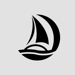 sailing ship vector illustration