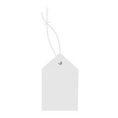 illustration silver identity tag