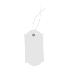illustration silver identity tag