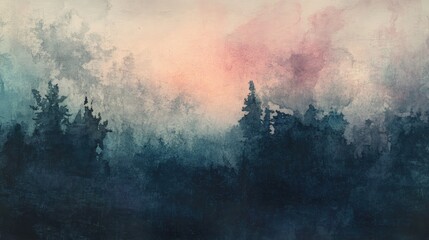 A soothing abstract gradient featuring soft hues of beige and deep blue, creating a tranquil and calming atmosphere, wallpaper, background