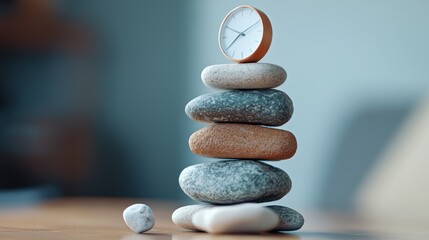 team leader modeling work-life balance by scheduling personal time and showing the importance of relaxation and productivity