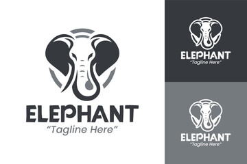Professional Elephant Logo Design for Branding and Business Identity