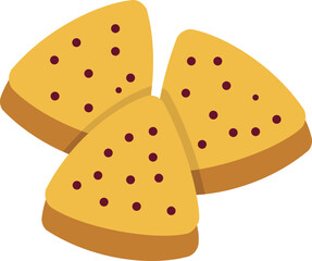 Scone Flat Icon