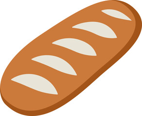 Baguette Flat Icon
