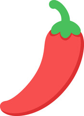 Chili Pepper Flat Icon