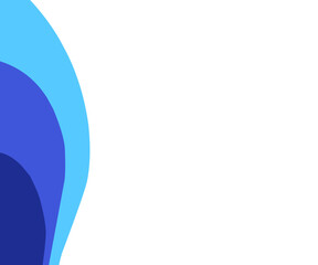 abstract blue wave background