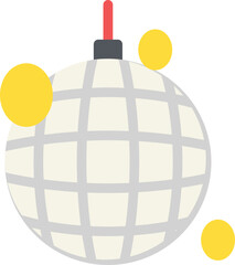 Disco Ball Flat Icon