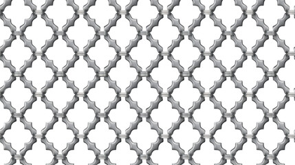 Naklejka premium Decorative Metal Mesh seamless pattern with Intricate Design for Backgrounds and Textures in Various Applications