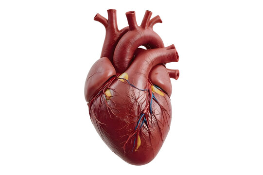 3D anatomical human heart - Powered by Adobe