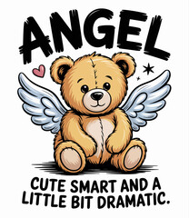 Angel Bear with Wings