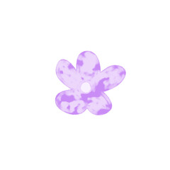 Fototapeta premium A purple flower 