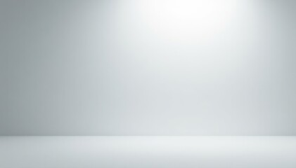 Subtle gray to white gradient, seamless studio background , diffuse, minimal