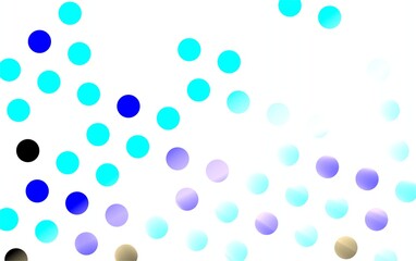 Abstract Colorful Circles Scattered Background A Vibrant Design
