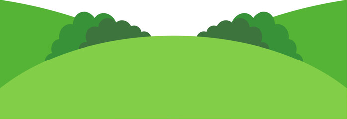 Grass Hill Illustration