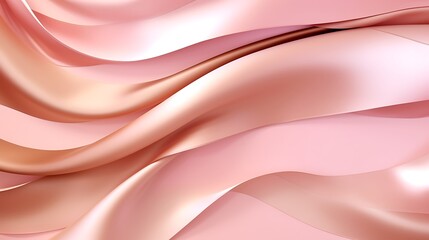 Fototapeta premium Pink satin silk fabric background with soft flowing texture and smooth elegant design 