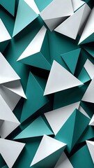 abstract background with triangles