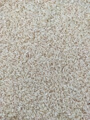 Uncooked White Rice Grains Texture