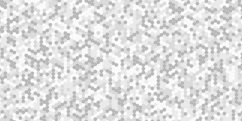 Modern geometric background. Seamless pattern. Seamless white triangles mosaic background, Silver geometric shapes pattern or abstract gradient triangular retro shapes, vector illustration. 