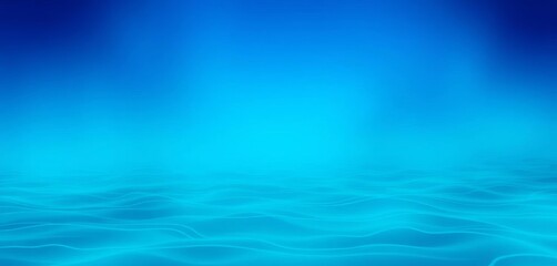 Abstract blue-green-turquoise ocean gradient background banner ideal for medical websites or brochures, sea, texture