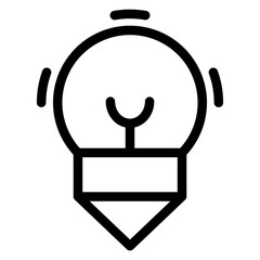 Design and Development. Design Ideas vector icon illustration