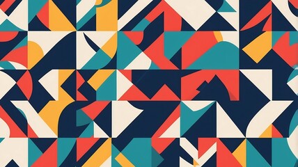 Color Pop Modular Pattern Art