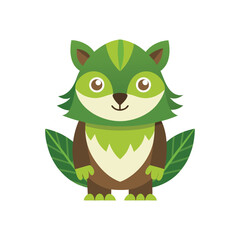 Obraz premium Minimal Nature-Inspired icon vector illustration