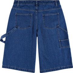 blue jeans isolated on white