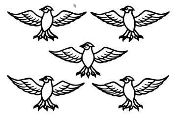 Minimalist Osprey Vector Pack
