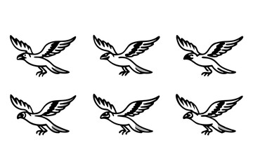 Minimalist Osprey Vector Pack