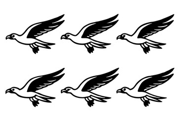 Minimalist Osprey Vector Pack