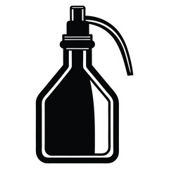 Vintage Soda Syphon A Classic Illustration in Black and White