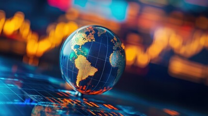 Investigate the impact of global economic events on investment markets. 