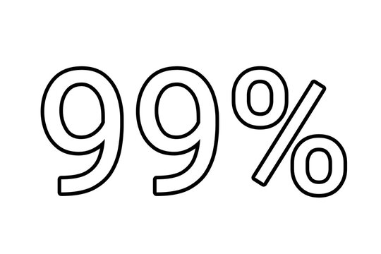 99% percent discount